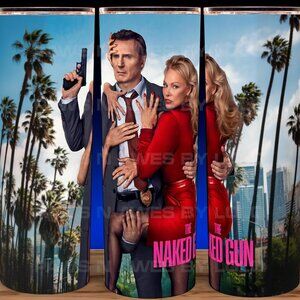 The Naked Gun - Pamela Anderson - Liam Neeson Movie Cup Mug Tumbler 20oz